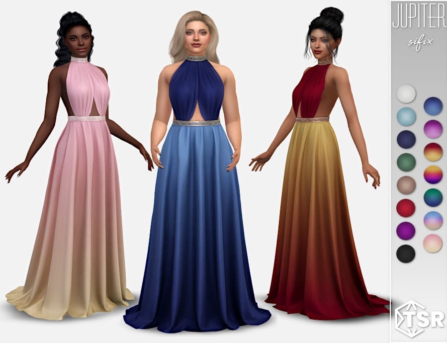 Скриншот мода Платье Jupiter Gown
